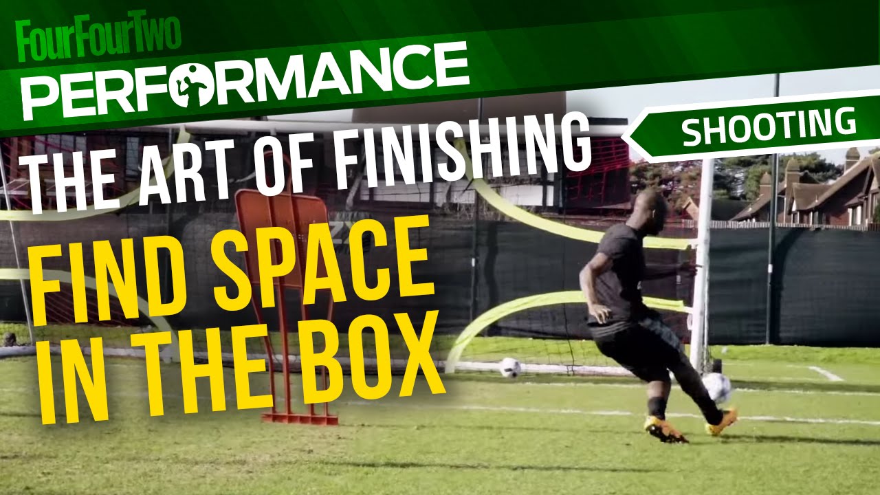How to find space in the penalty box | Superior Striker | Soccer drill