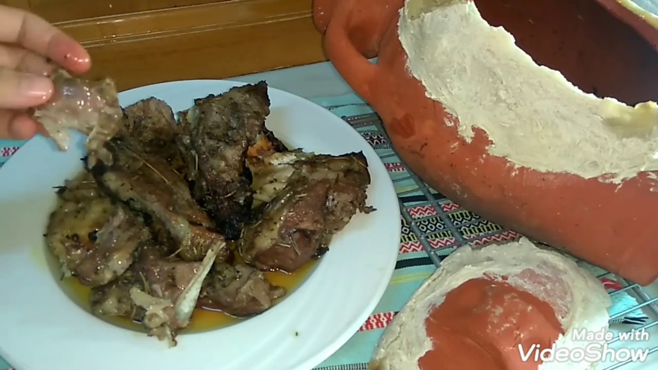 طريقة طبخ لحمة القلة(الجرة)🐏 مع كيفية استخدام الفخار لأول مرة وكيفية المحافظة عليه