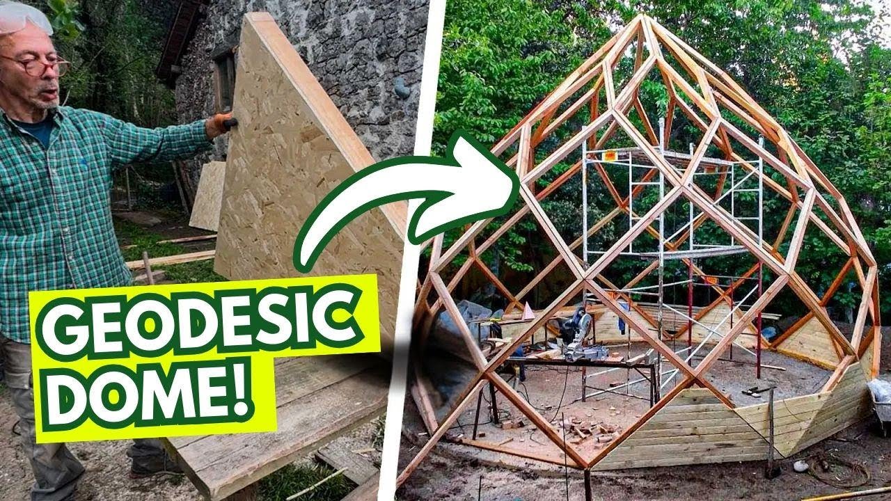 Building a Geodesic Dome in the Wilderness: Dome vs. Zome Showdown