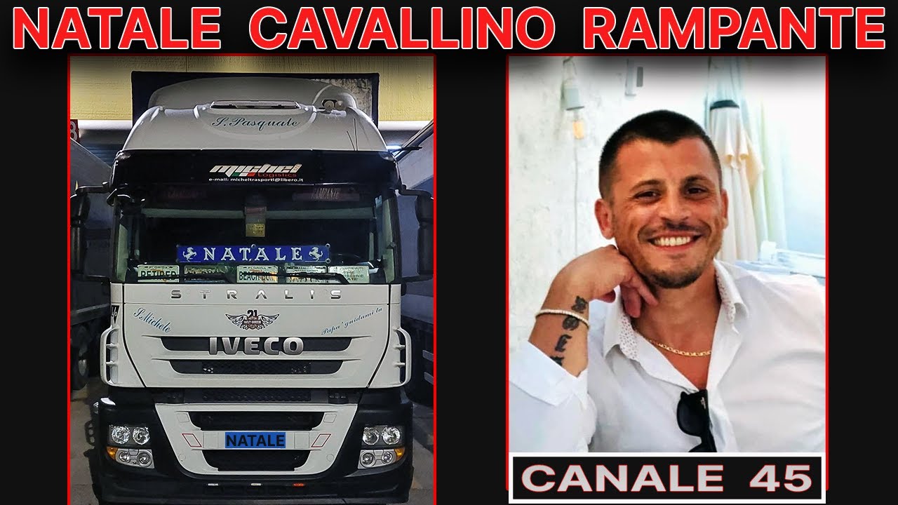 Camionisti in autostrada parlano con Radio CB - Natale Cavallino Rampante