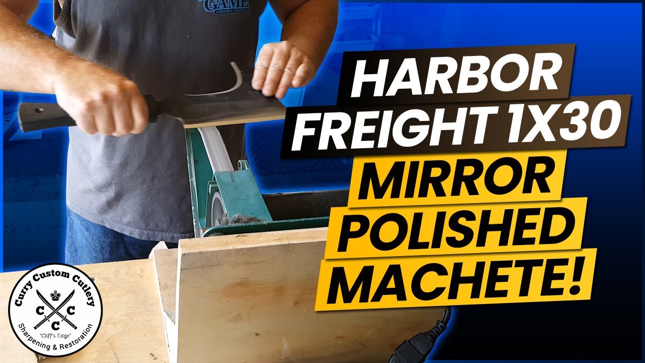 How to Mirror Polish a Machete