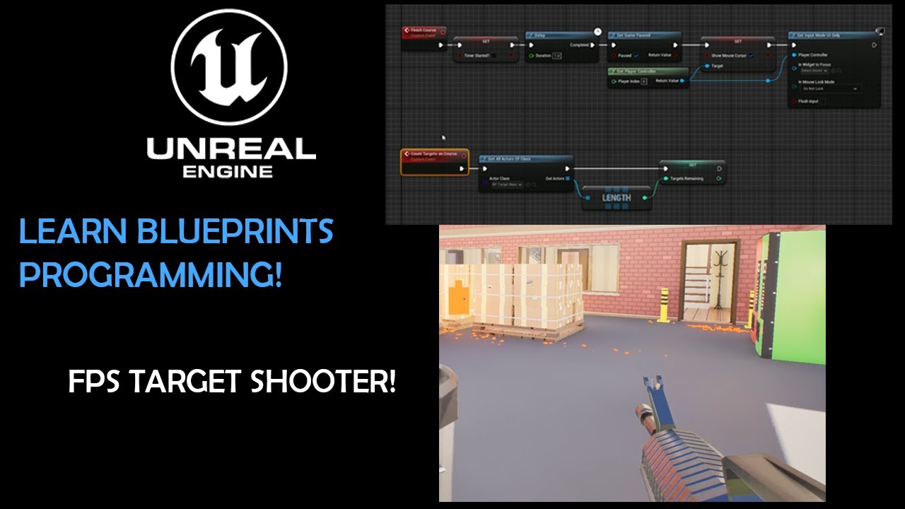 Learn Unreal Engine 5 Blueprints - Build an FPS Project from Scratch