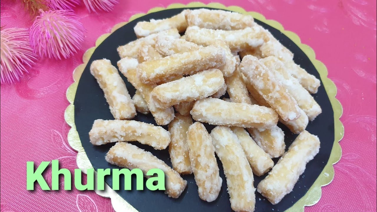 Khurma Recipe | Sweet Shakar para | Sugar coated shakarpali | Rewadi