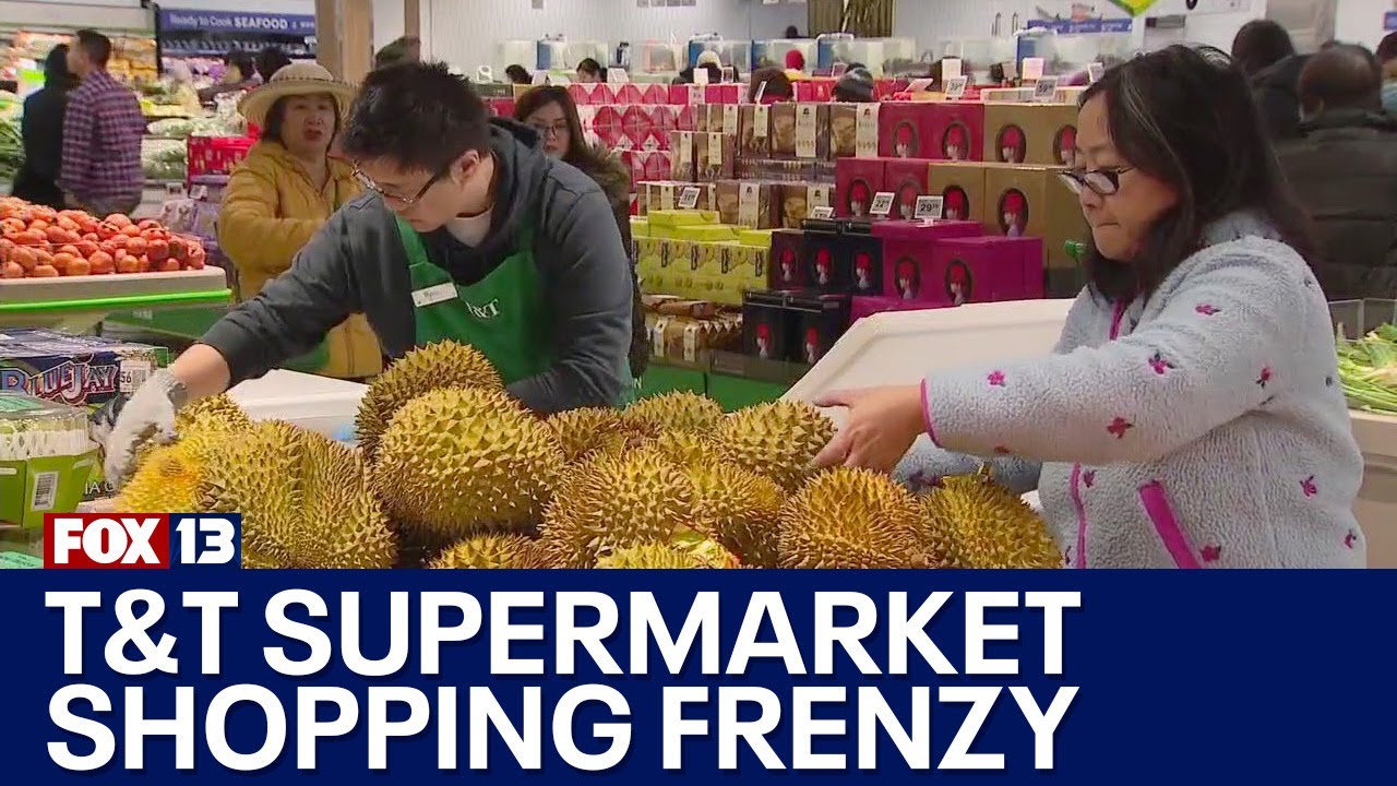 T&T Supermarket debut in WA sparks shopping frenzy | FOX 13 Seattle