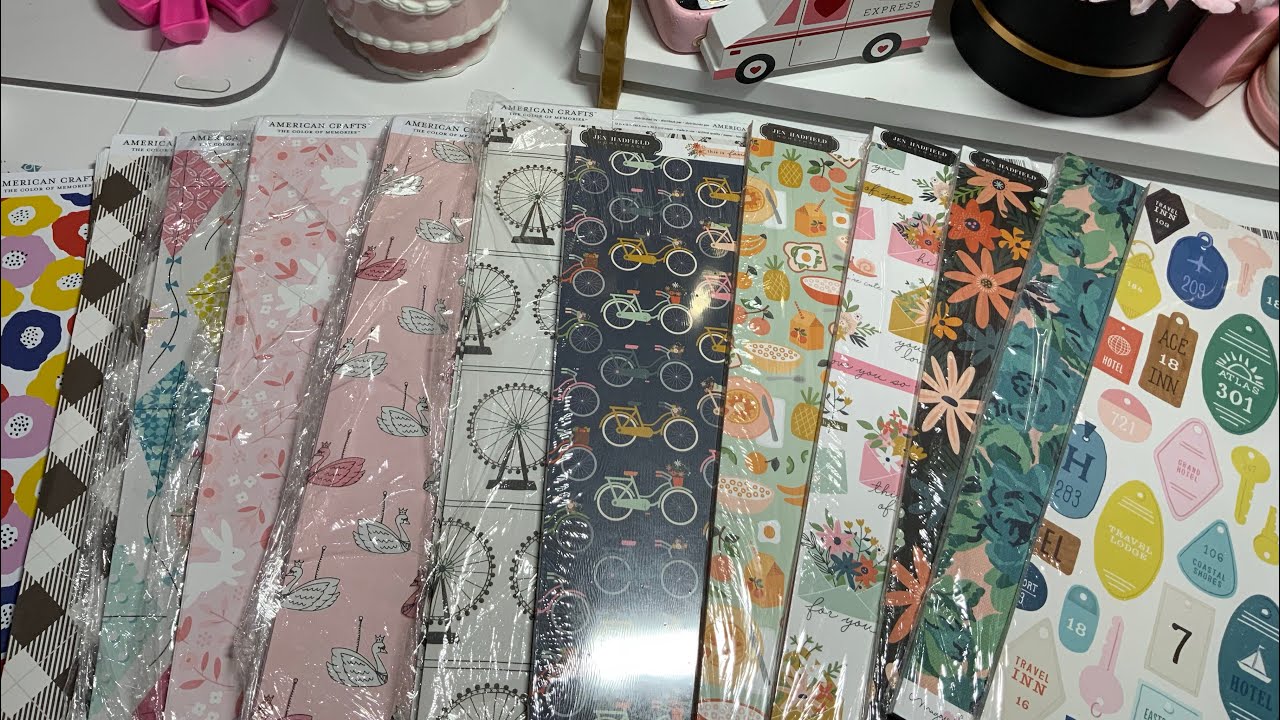 Ollie’s Haul! $2 JOANN Paper Pads, Maggie Holmes and American Crafts, Paper Organization and More! 🎉