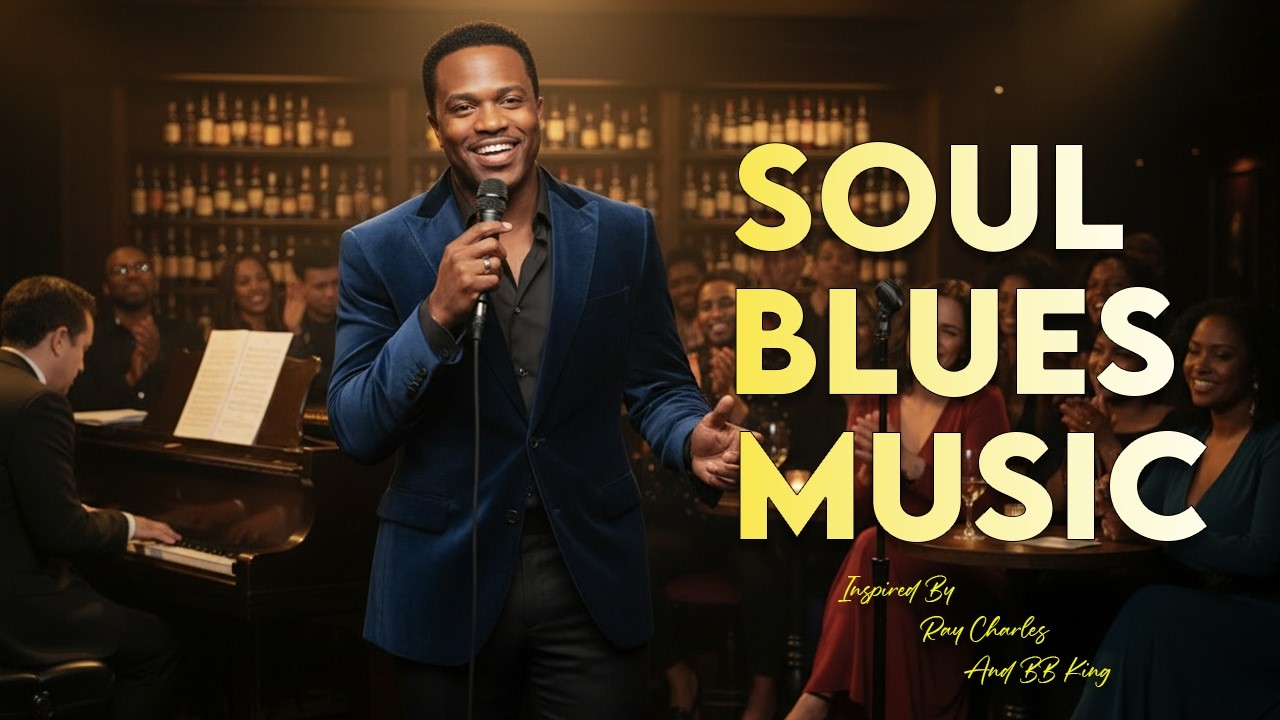 Soul Blues Music | Songs inspired by Ray Charles, Etta James and Otis Redding | Smooth & Timeless