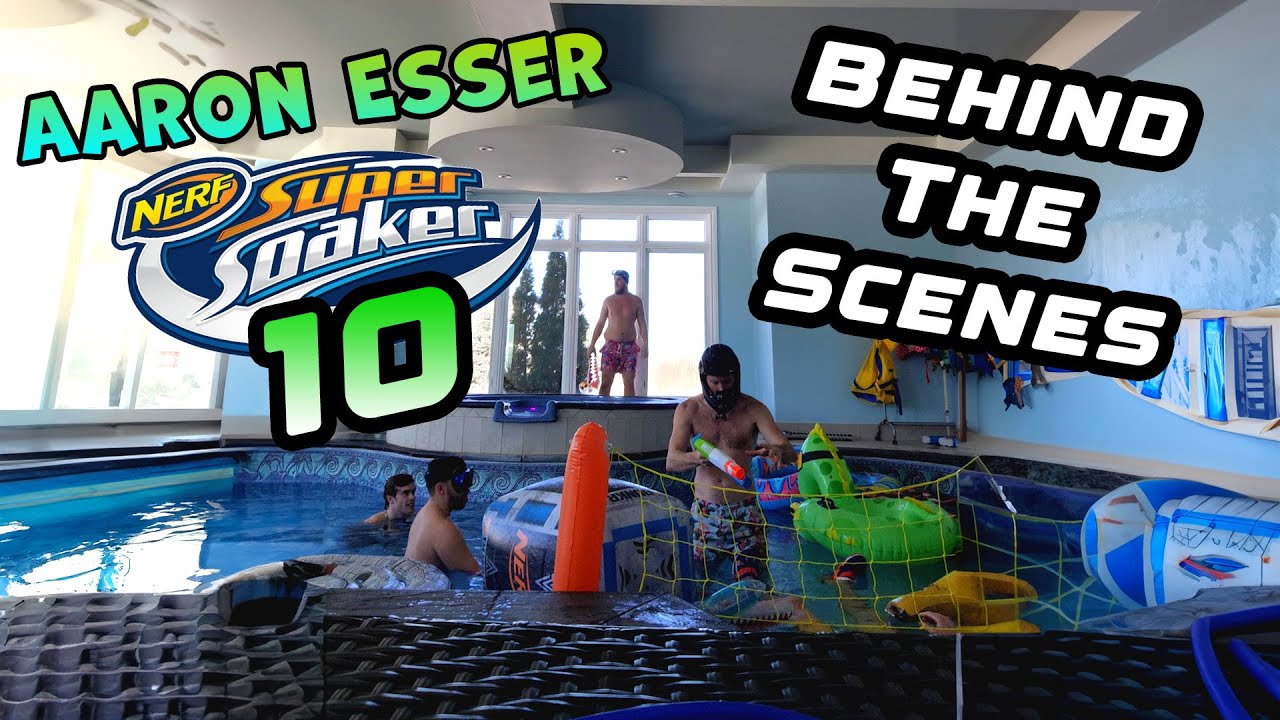Aaron Esser Gun Game Super Soaker 10 (Behind The Scenes)