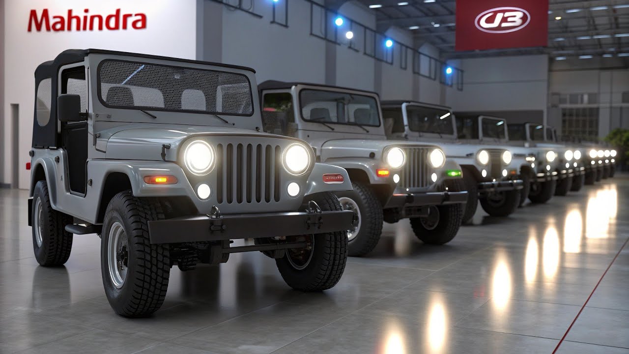 Новый внедорожник Mahindra CJ3B 2026 года наконец-то поступил в продажу!!!