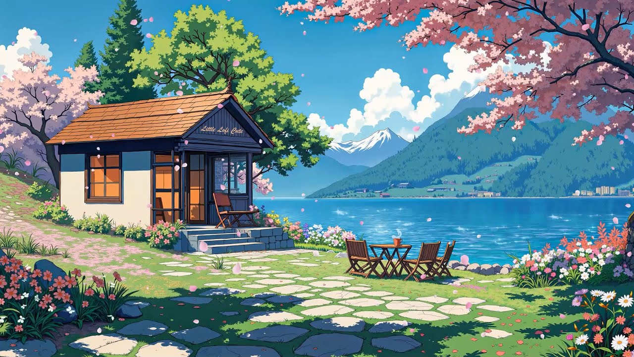 Joyful Day Lofi ☕ Aesthetic Spring Morning Routines 🌻 Lofi Beats to Study, Relax [lofi hiphop mix]