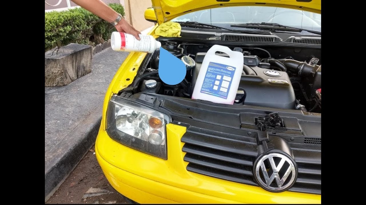 CÓMO PURGAR UN JETTA MK4 / PINTANDO EL DEPOSITO DE ANTICONGELANTE