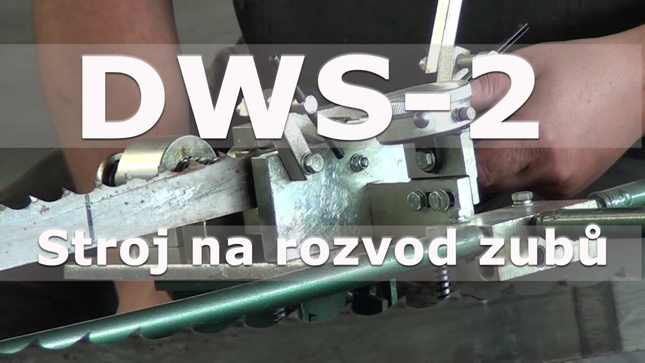 DWS 2 Lenker stroj na rozvod pro jeden zub.