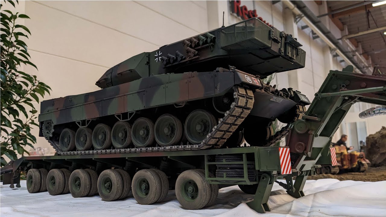 Beeindruckende Military ,,Minitanks 1:87 (HO) und RC-Modelle