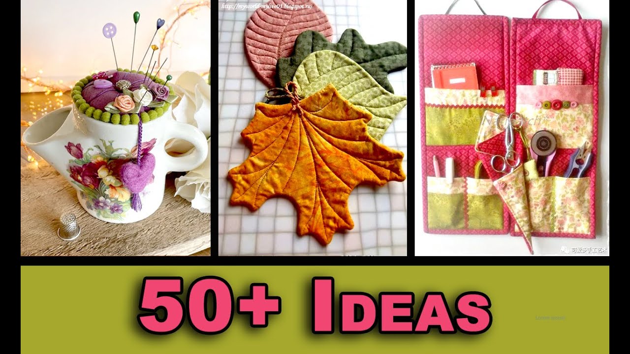 50+ Ideas for Easy Sewing Projects When You're Bored