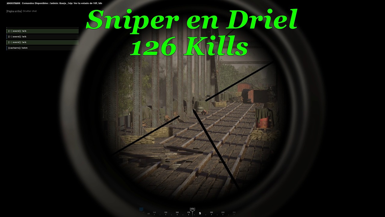 Hell Let Loose: Sniper en Driel 126 kills