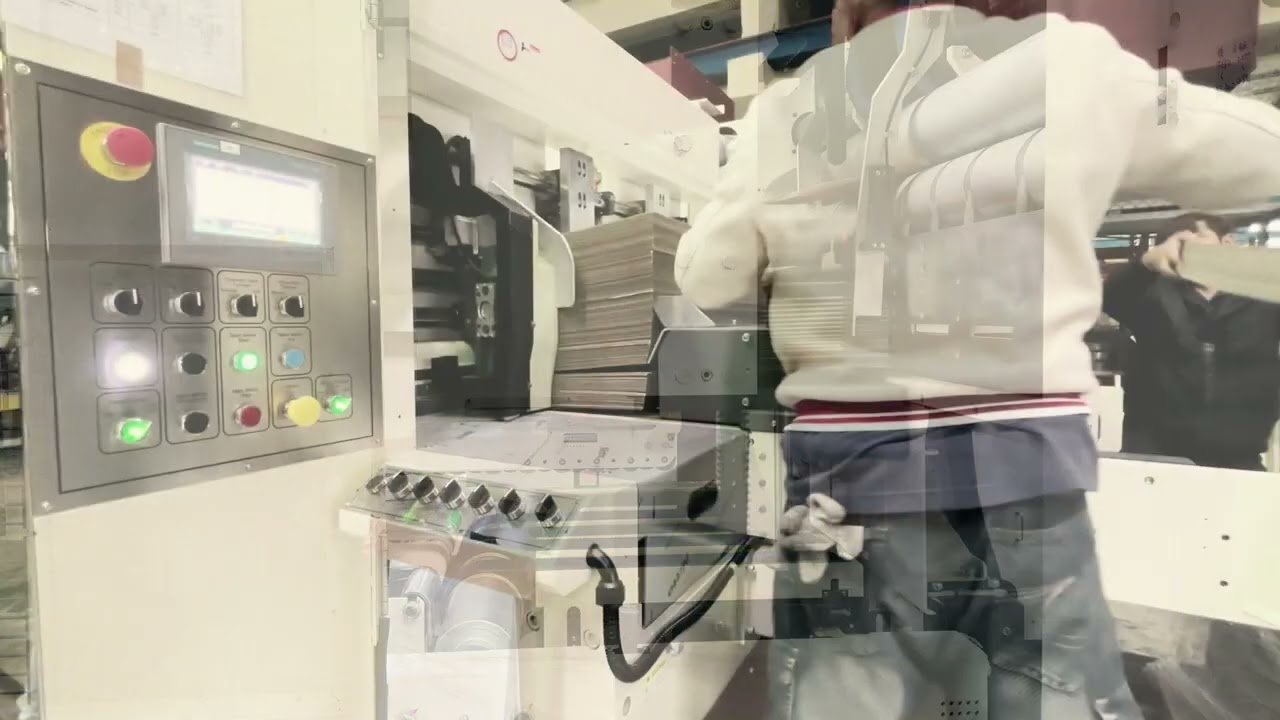 SPP1-618 servo driven mini inline FFG successfully run at FAT