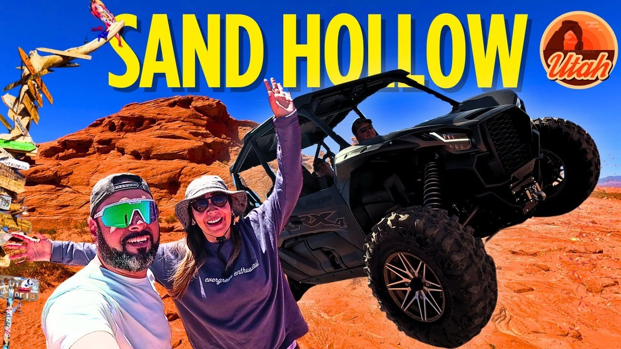 💥 AVENTURA EXTREMA en SAND HOLLOW  y esto pasó 🫣 Utah