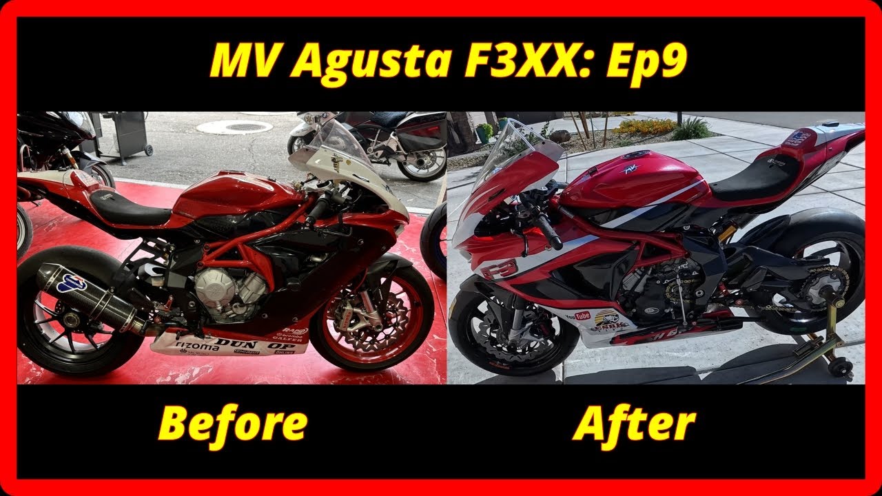 MV Agusta F3XX Track Bike Build: Ep9