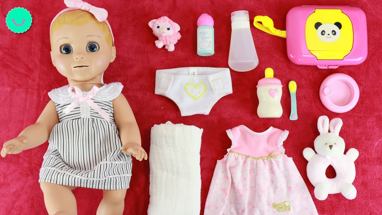 Cómo preparar una PAÑALERA para la bebé LuvaBella - Nueva muñeca en BB Juguetes