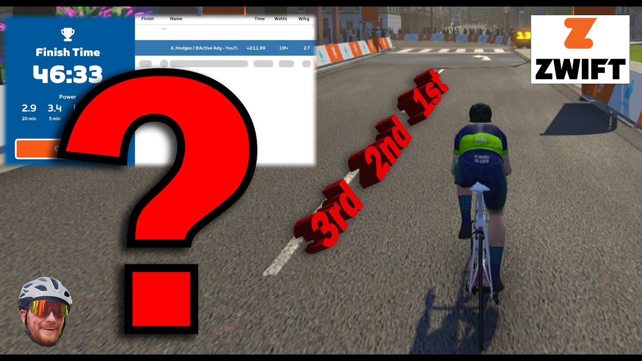 ZWIFT RACE - Can I WIN My First RACE? - Cat D
