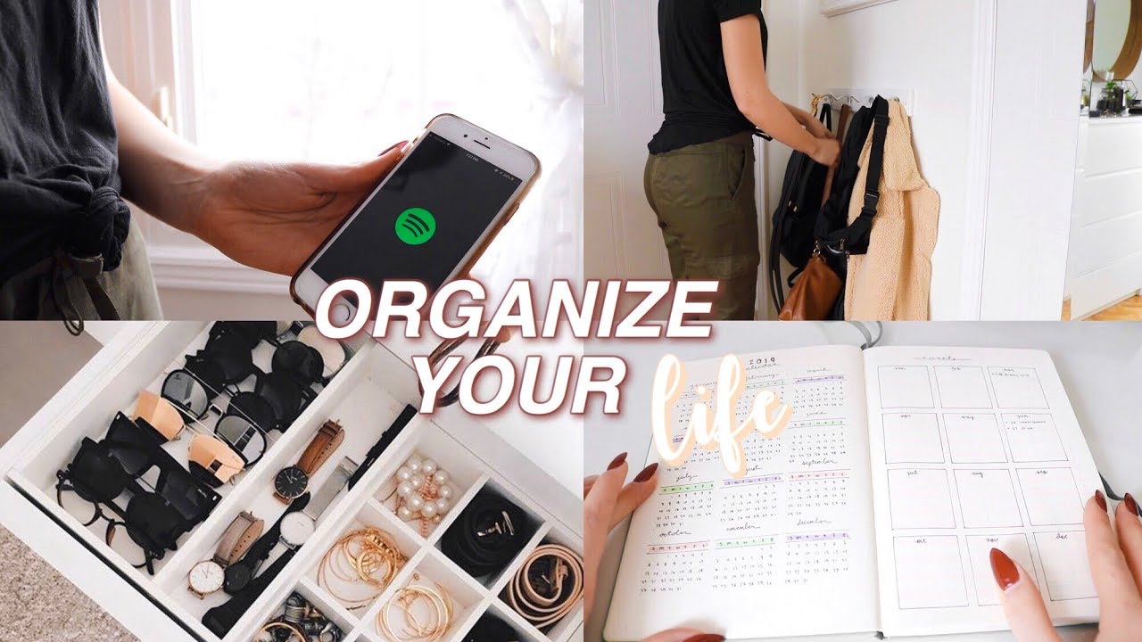 GET YOUR LIFE TOGETHER FOR 2019 (cleaning, planning + organization)