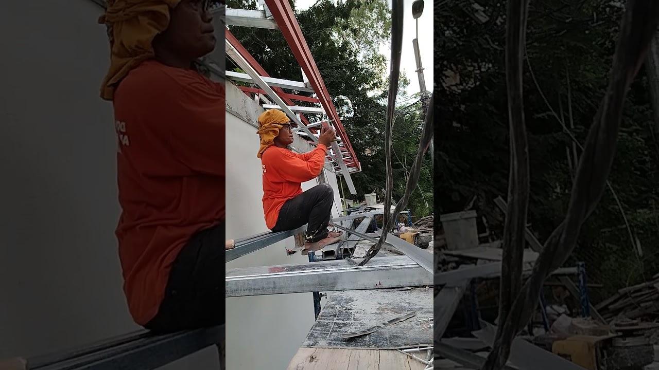 Buhay ng isang construction worker.