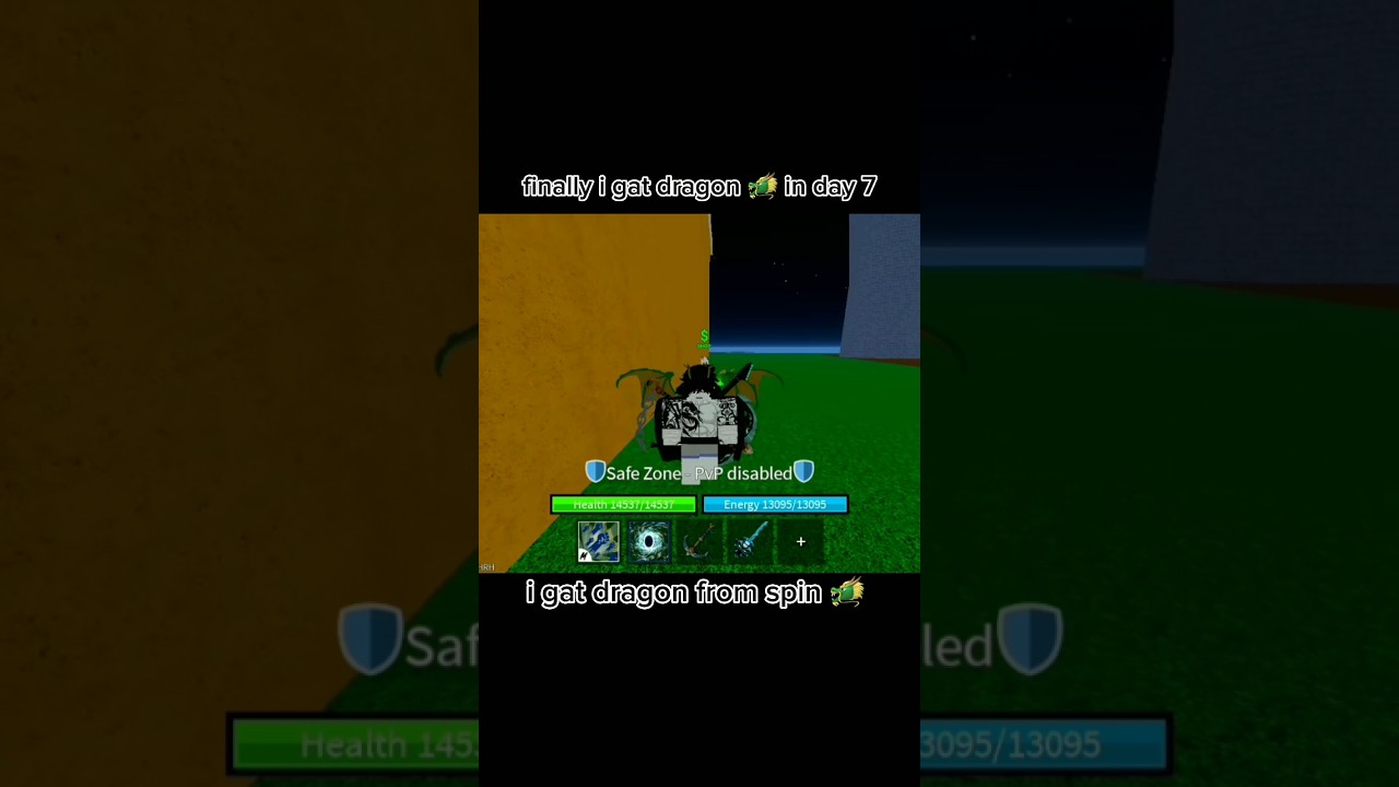 Finally i get dragon 🐲 fruit in 7 roll in blox fruit #bloxfruit #roblox