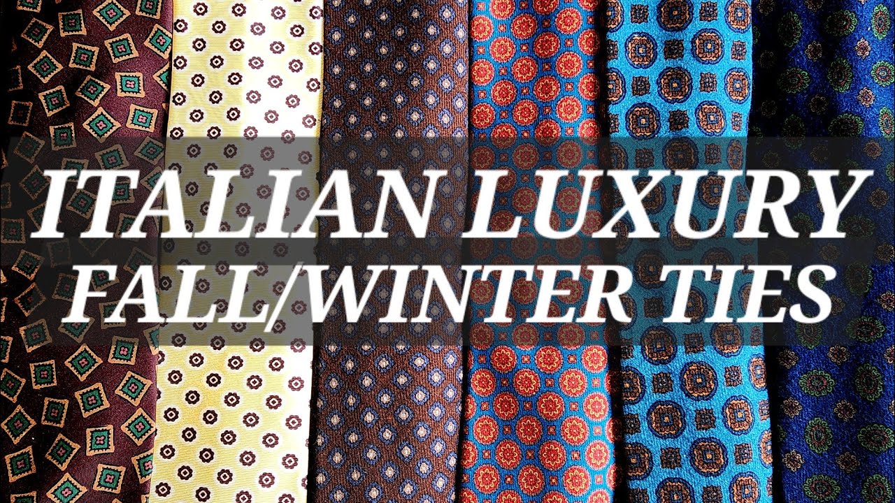 Unboxing Viola Milano Wool & Madder Silk Ties - Fall/Winter