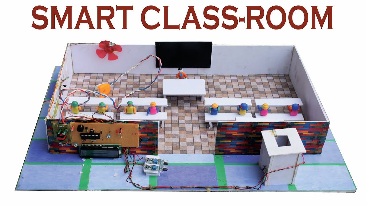 Smart classroom project for a smart school using Arduino ! Digital classroom Using Arduino