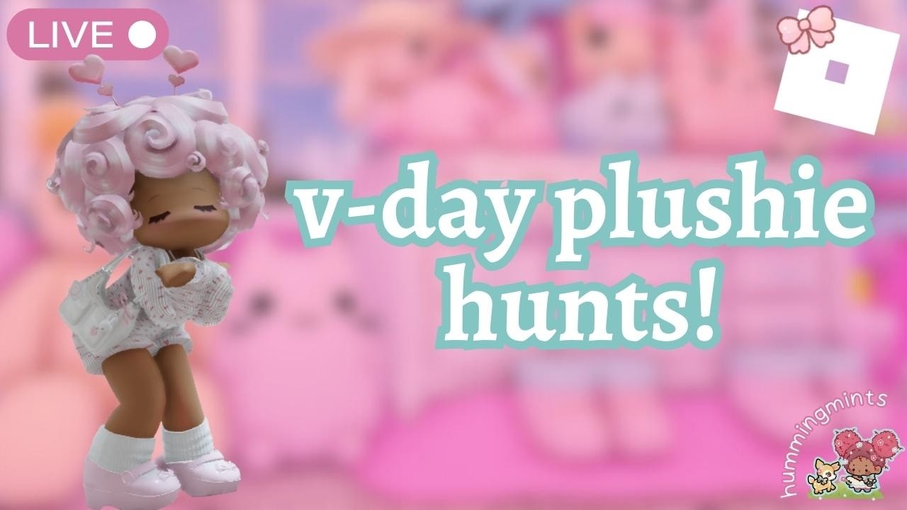 🌷💗 v-day plushie hunts!~ 💗#shorts #roblox #pnp (02/14/2026)