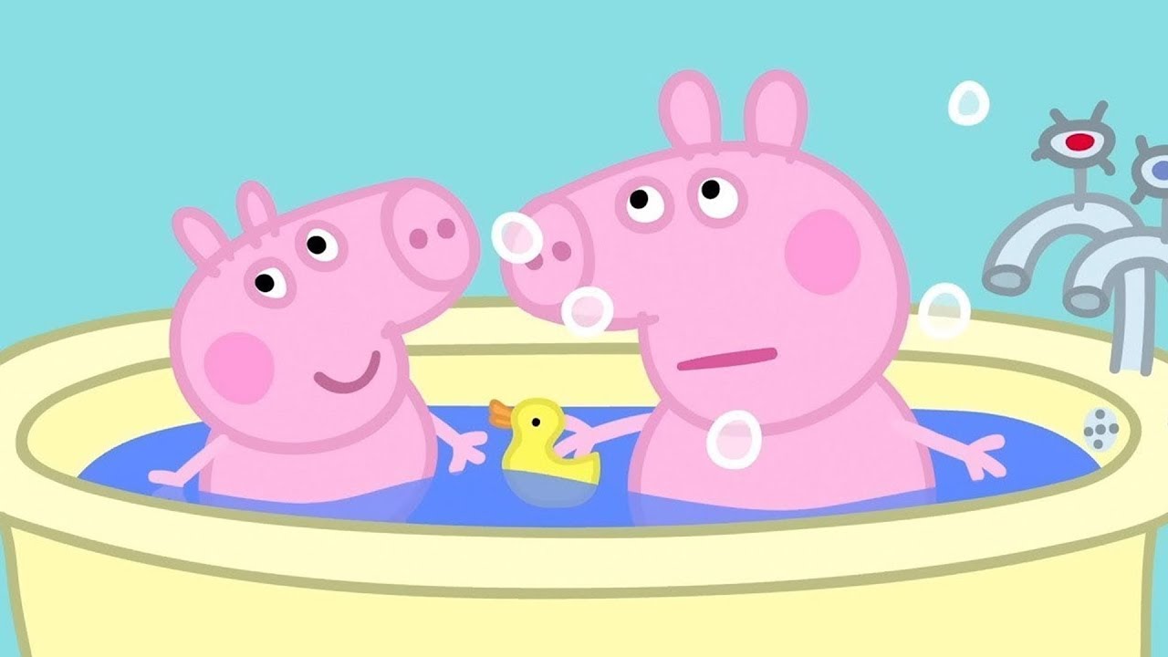 Świnka Peppa | czas kąpieli | Bajki Po Polsku | Peppa po Polsku