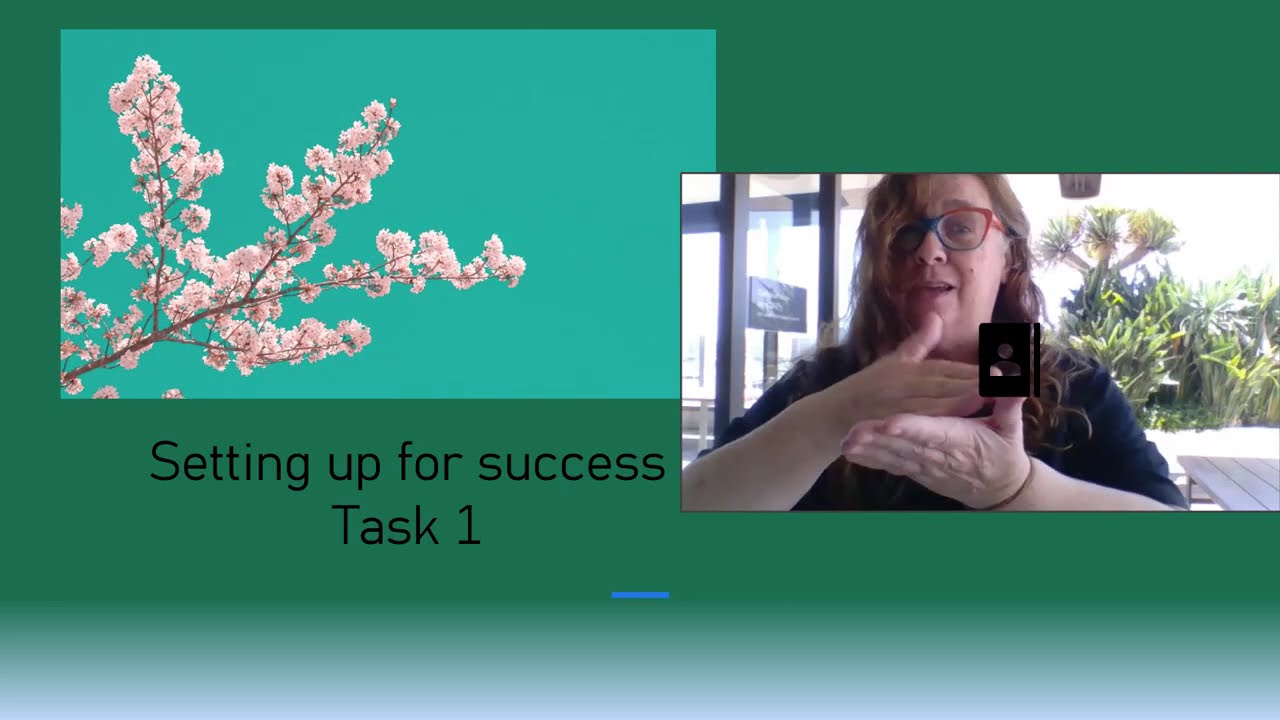 Auslan Glenroy College Set up for success Task 1 2026 #LearningIntentions (has voice)