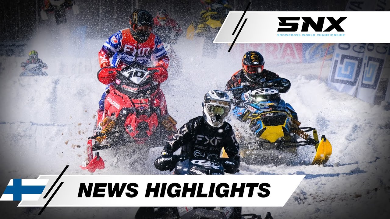News Highlights  | FIM SNX Snowcross World Championship Finland 2025