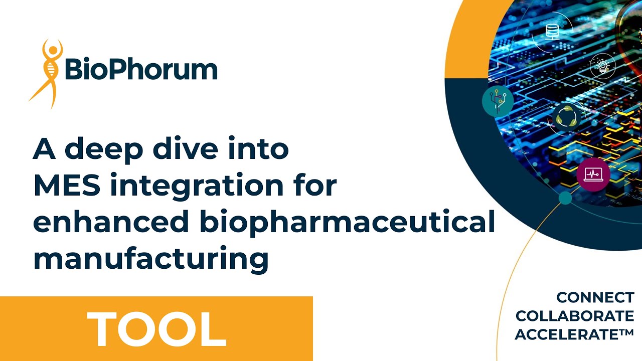 Manufacturing execution systems (MES) integration for enhanced biopharmaceutical manufacturing