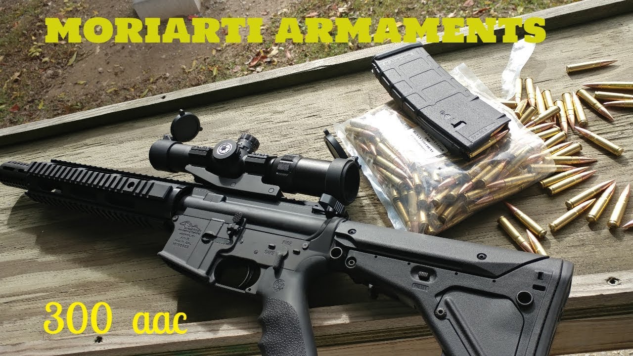 moriarti armaments 300 blackout - ammo valley 147gr fmj
