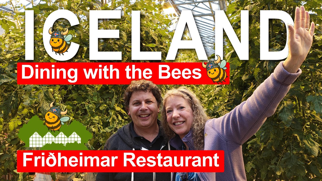 Dining With The Bees in an Icelandic Greenhouse! Iceland's World Famous Tomato Farm