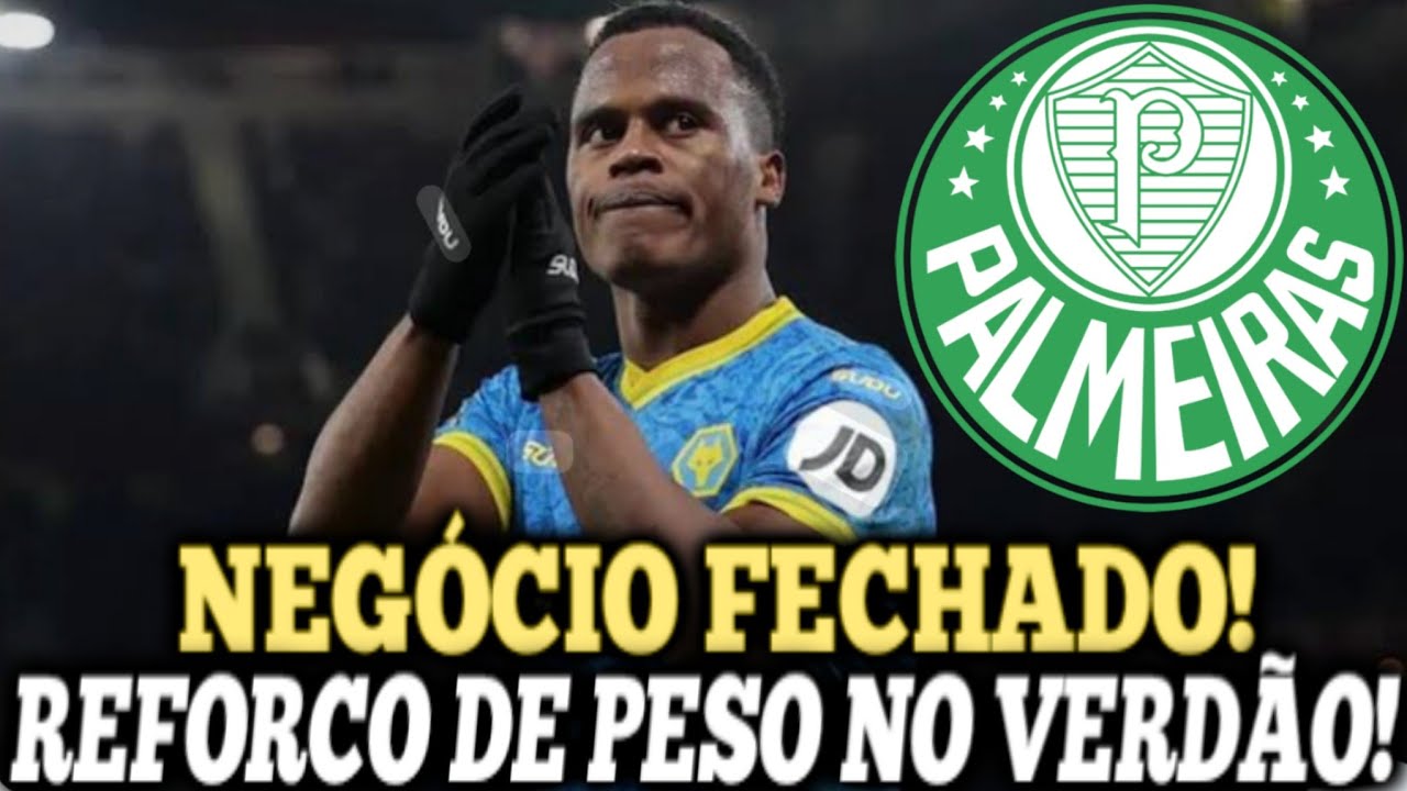 SAIU AGORA! JHON ÁRIAS É DO PALMEIRAS! REFORÇO CONFIRMADO AGORA! NOTÍCIAS DO VERDÃO HOJE 