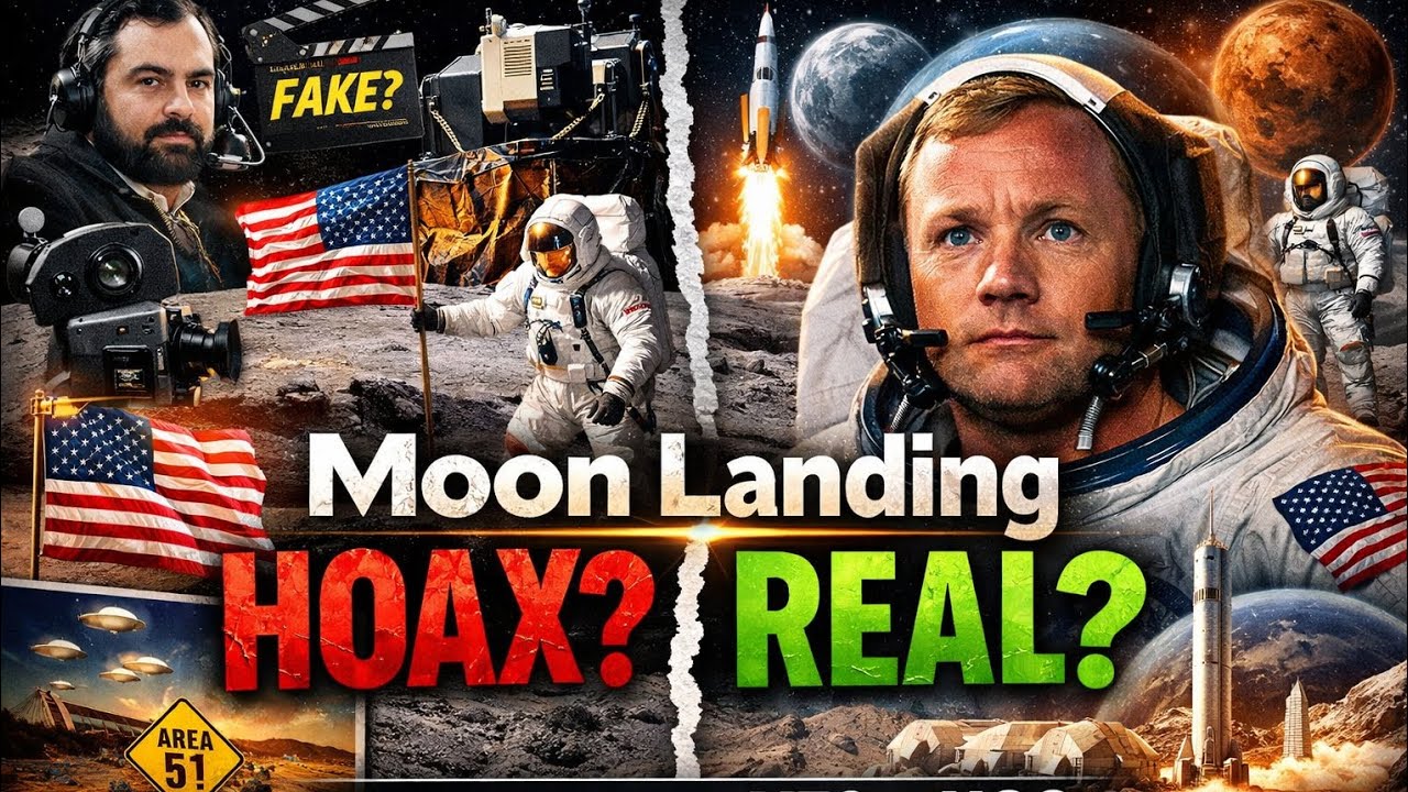 Moon Landing; The greatest achievement or the greatest Hoax? (You won&rsquo;t believe what&rsquo;s next) #space