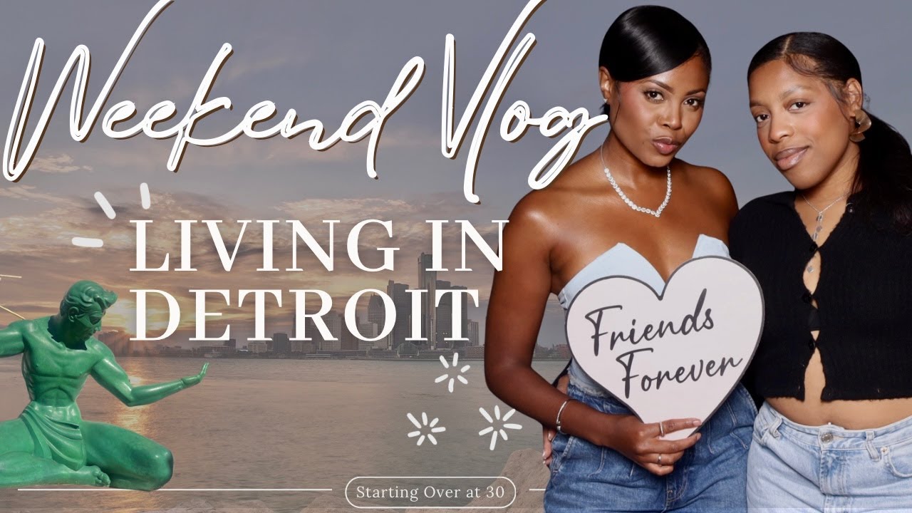 Explore Detroit with Me | Vlog: Jazz Fest 🎷, Art Beats & Eats + Birthday Fun✨