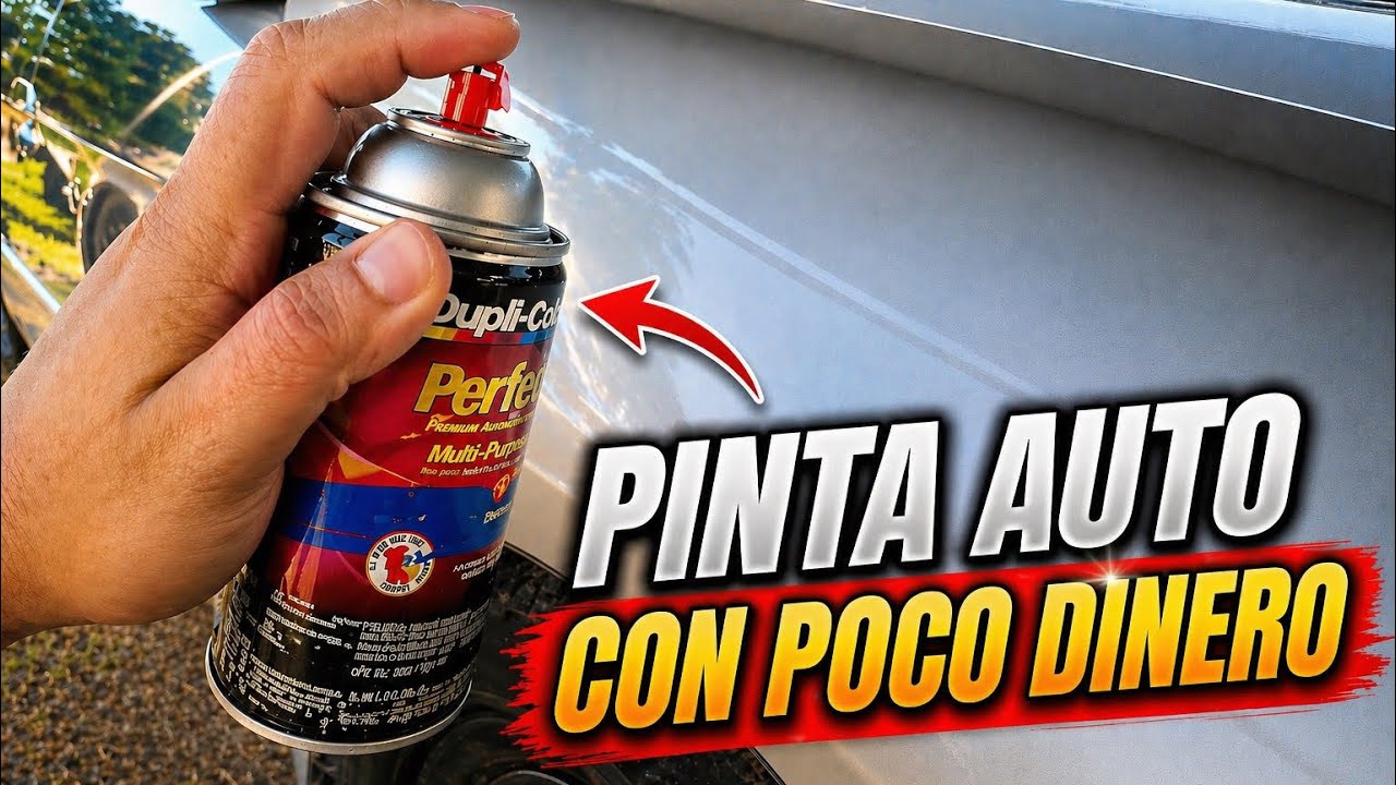 Pintar Auto Con Aerosol | Como Pintar Auto Con Aerosol | #comorepararpinturavieja #comorepararclear