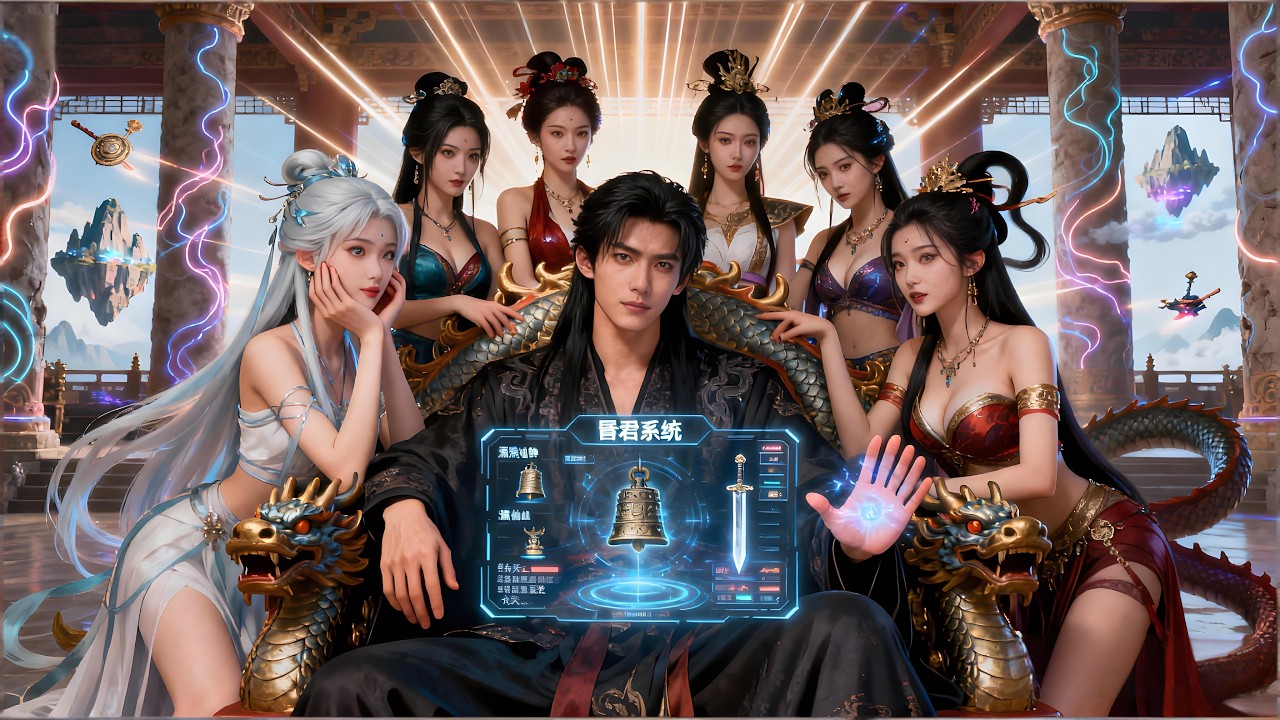 【現代社畜逆襲人皇】開局綁定昏君系統，納妃奪靈寶，從金仙一路斬神屠聖，最後一劍逆天，活成三界唯一真聖！