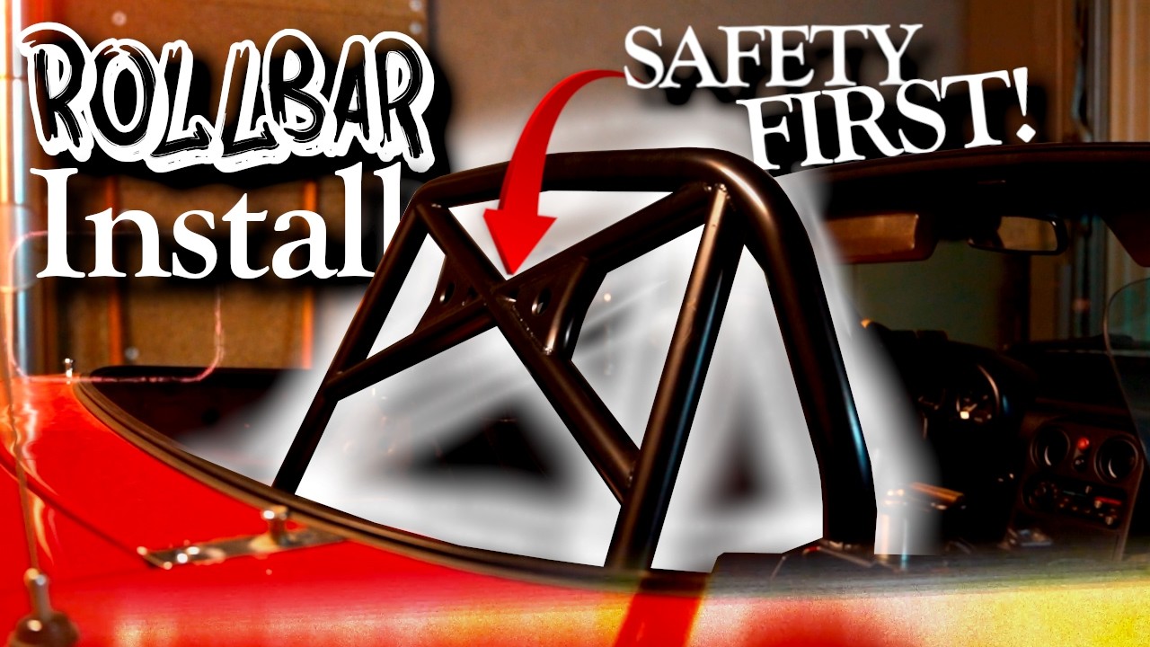 Roll Bar Install on a Mazda MX5 NA Miata | SPS Motorsport | Traumfaktor
