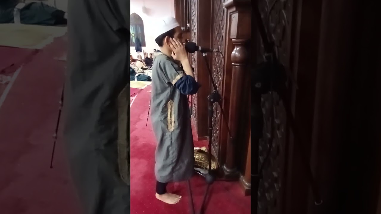 آذان الفجر من مسجد الامام عبدالحميد بن باديس بواسماعيل ولاية تيبازة  بصوت الطالب منذر المؤذن الصغير