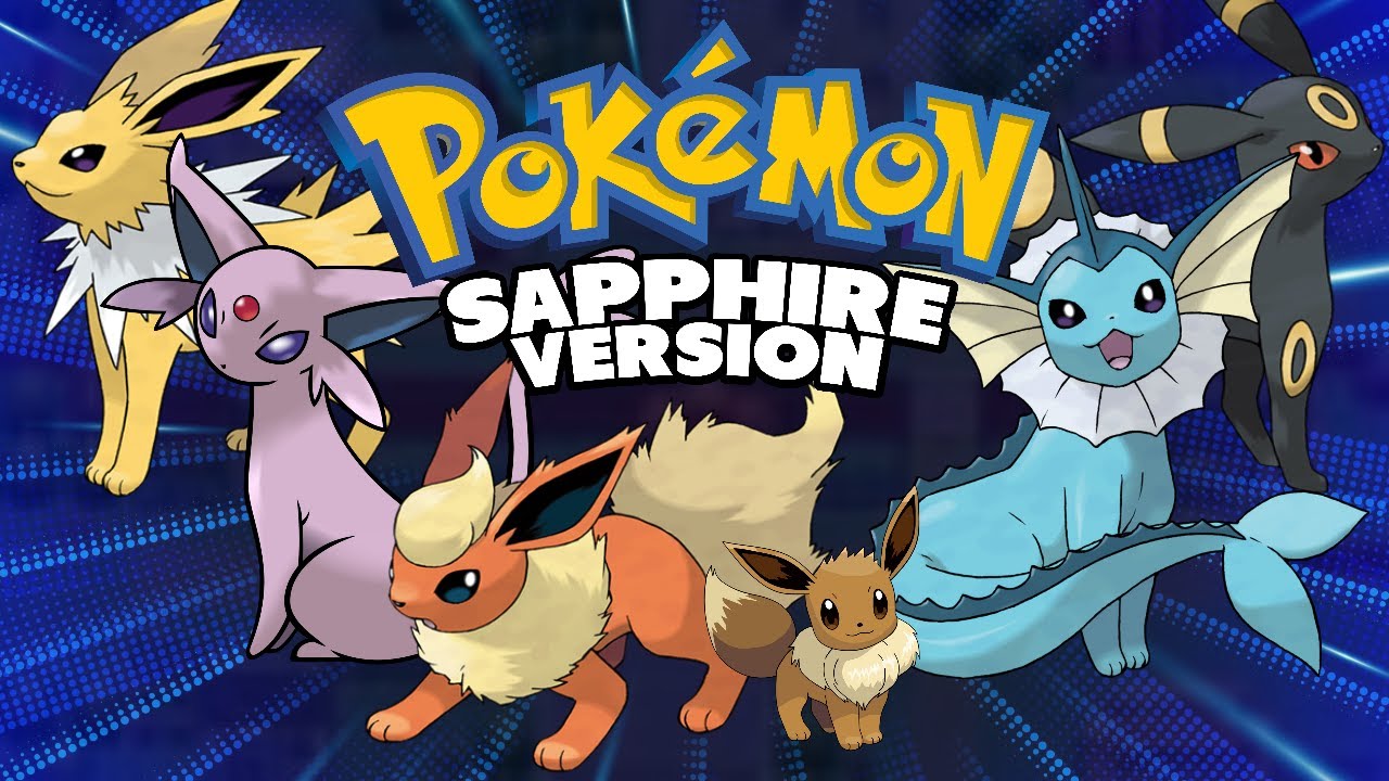 🔴[FINAL] Pokemon Sappire mas so pode Eeveelution (Dia 3) Ao Vivo