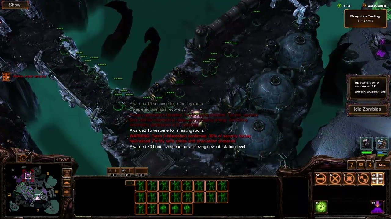 StarCraft 2 - Oh No It's Zombies EU027(Arctic-M Adv.) || Zombie Horde