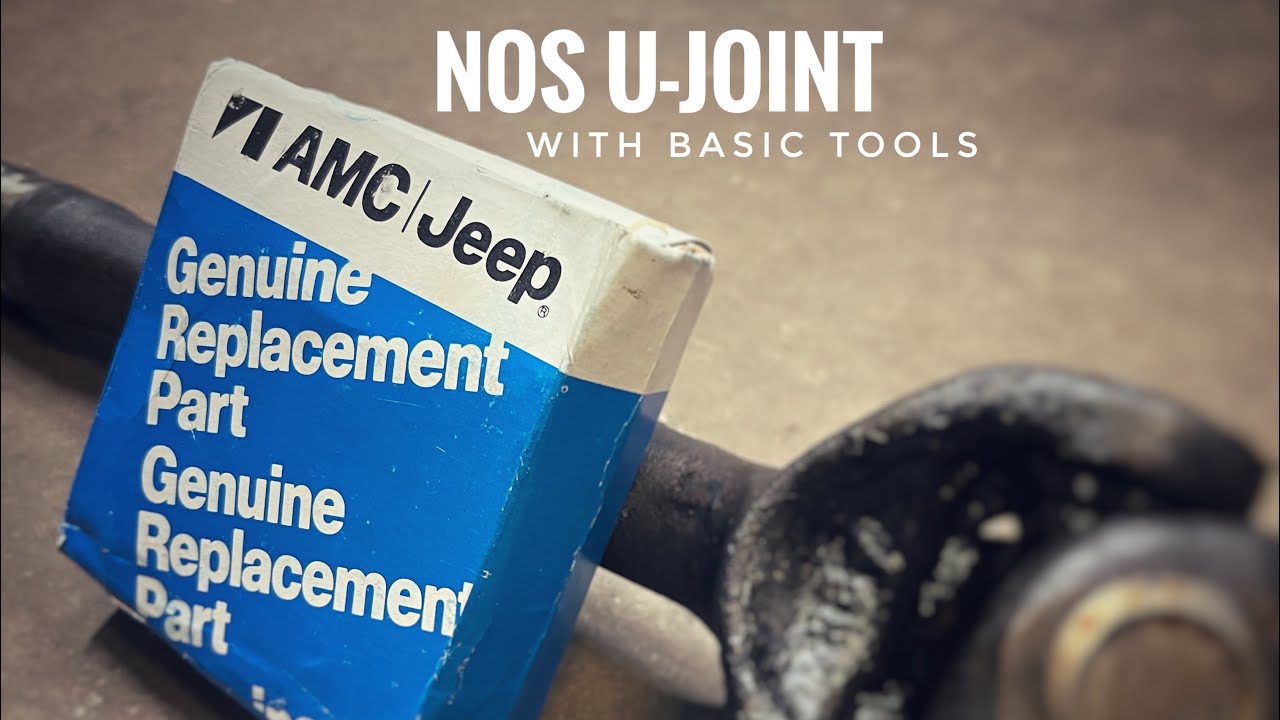 NOS Front U-joint Replacement without Special Tools 🧰