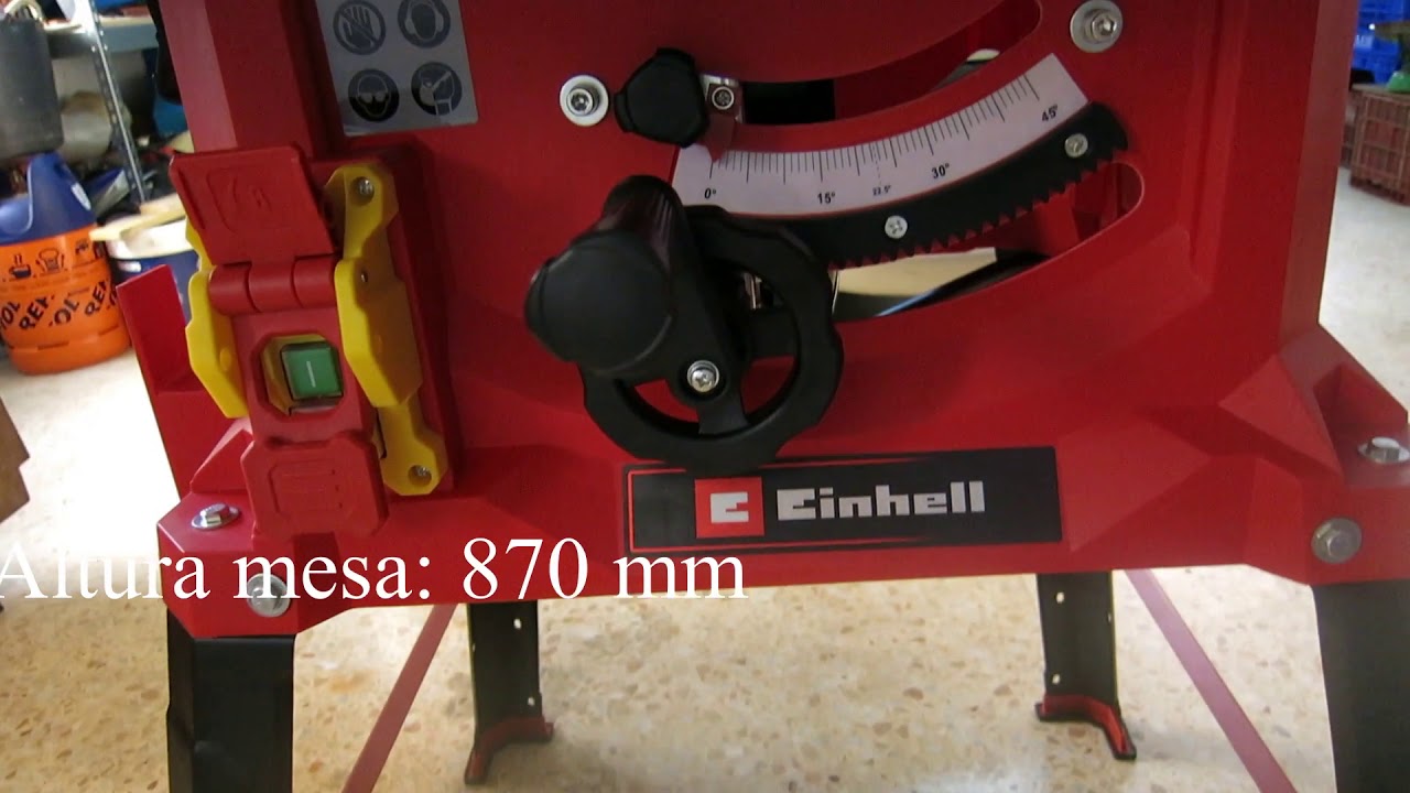 Unboxing Sierra banco Einhell TC-TS-2225 U