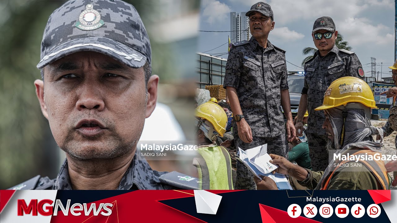 60 Pekerja Asing Ditahan Dalam Ops Gempar Sasar Atas Pelbagai Kesalahan