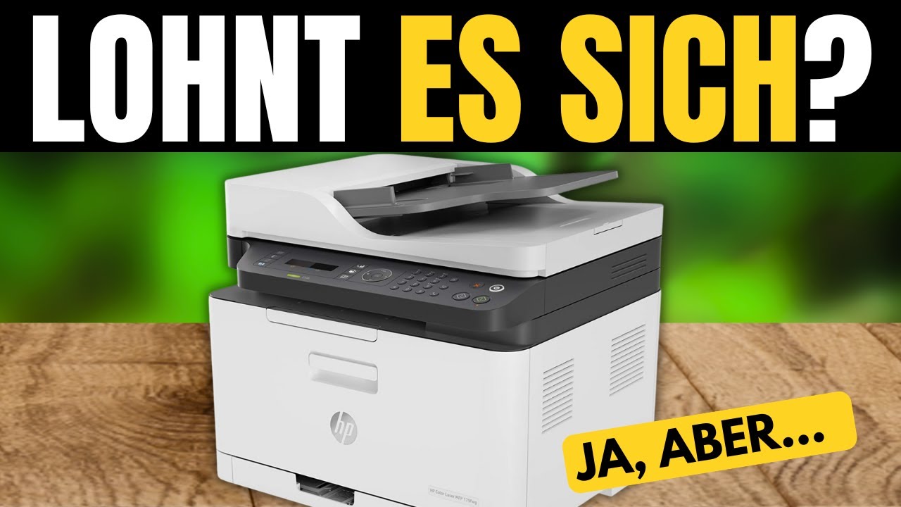 HP Color Laser MFP 179fwg &ndash; Multifunktions-Farblaserdrucker mit WLAN, ADF & Smart App