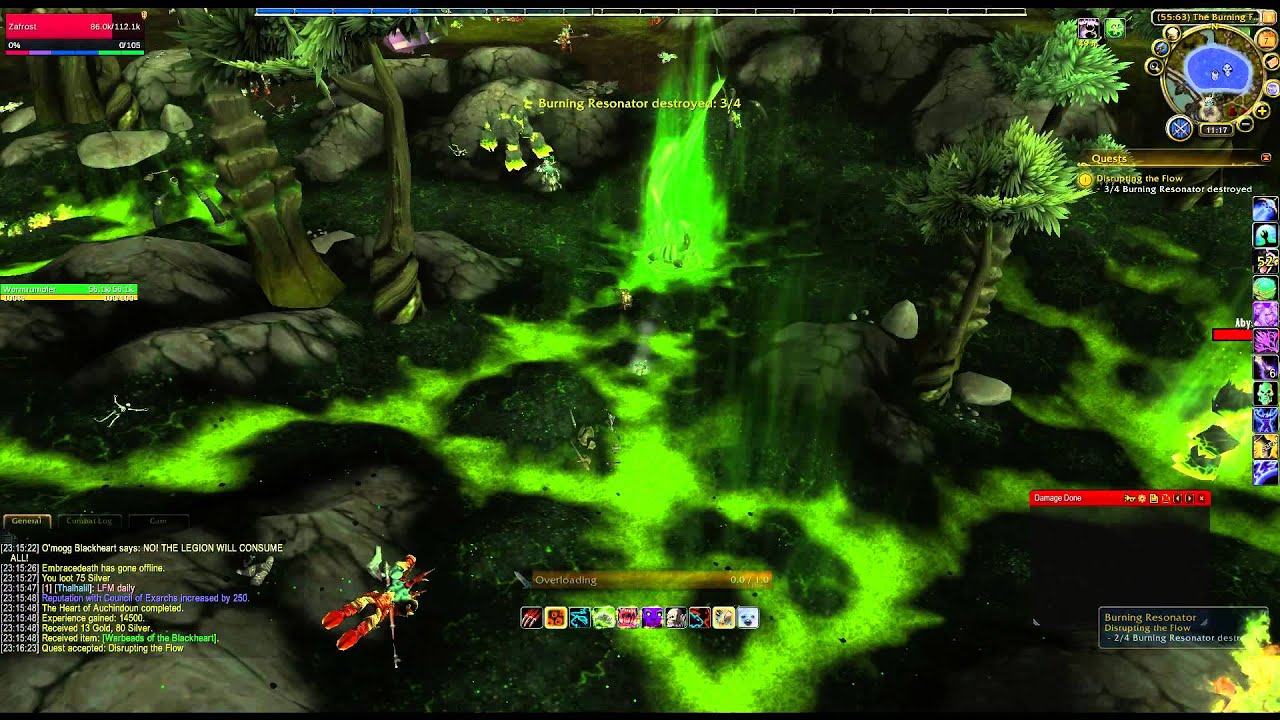 Disrupting the Flow WoW Quest In the Shadows of Auchindoun
