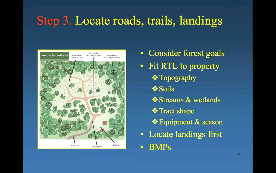 Learn About Your Land - Introduction to Timber Harvesting and Sales